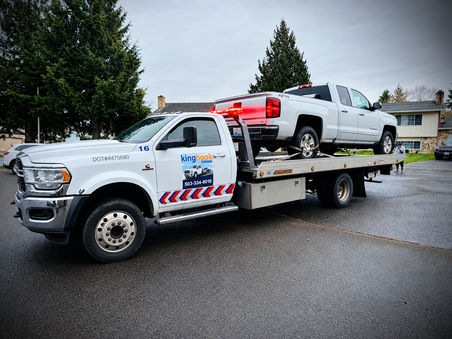 Local roadside assistance and towing services Portland offering jumpstarts and tire changes
